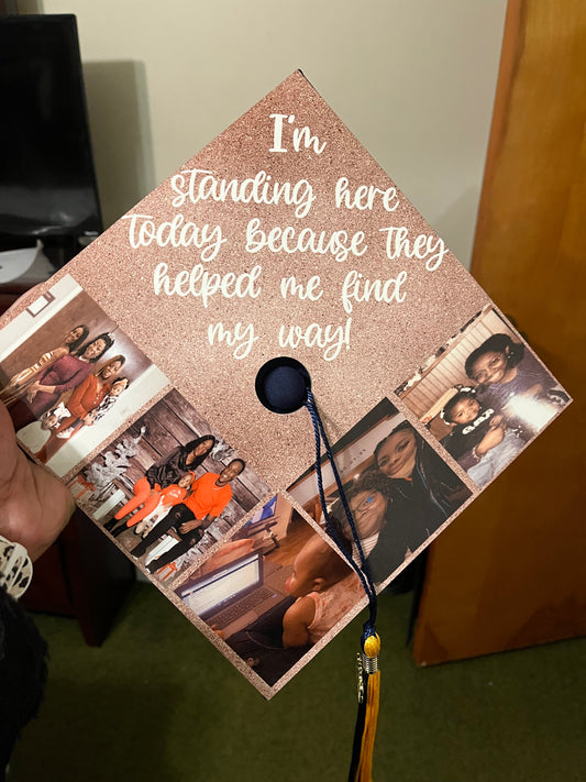 Custom Grad Cap Topper Custom Grad Cap Topper