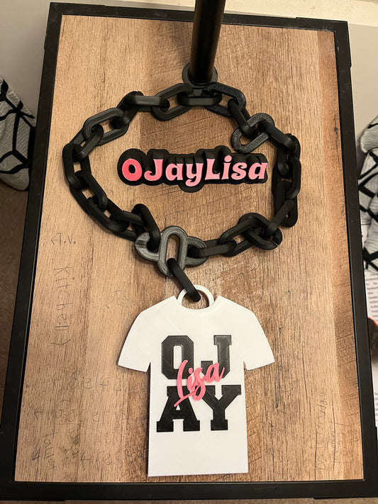 3D Printed Oversized Chain 3D Printed Oversized Chain