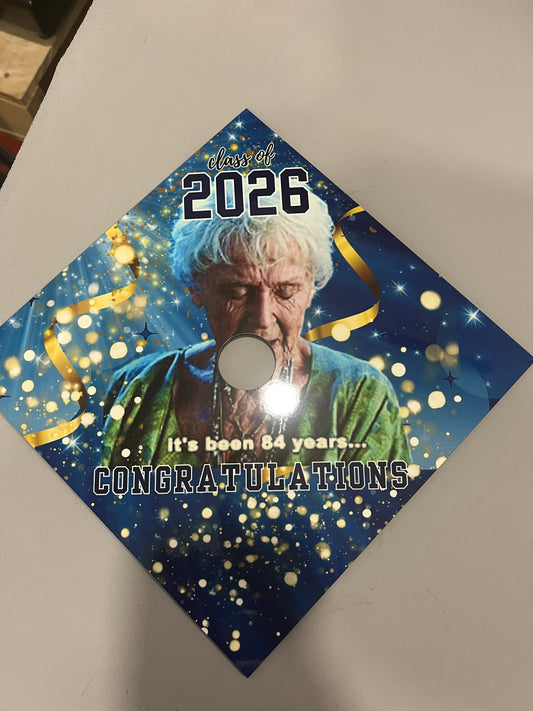 Custom Grad Cap Topper Custom Grad Cap Topper