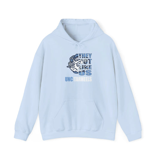 They Not Like Us - UNC - Adult - Hooded Sweatshirt They Not Like Us - UNC - Adult - Hooded Sweatshirt