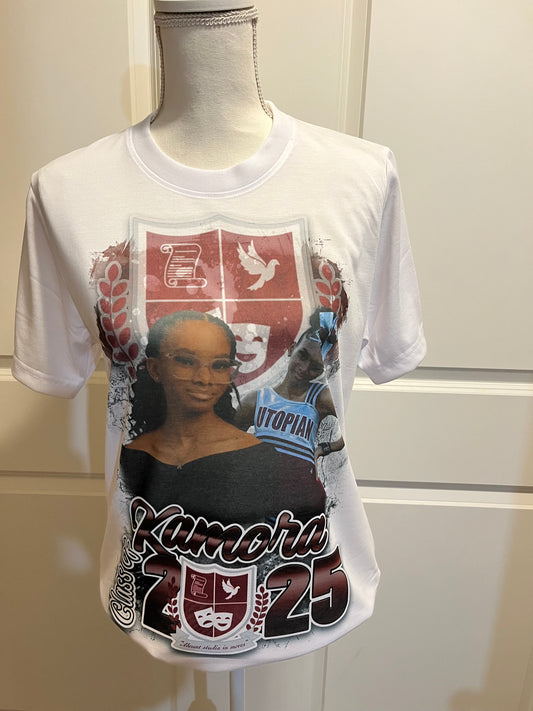 Grad Center Print T-Shirt Grad Center Print T-Shirt