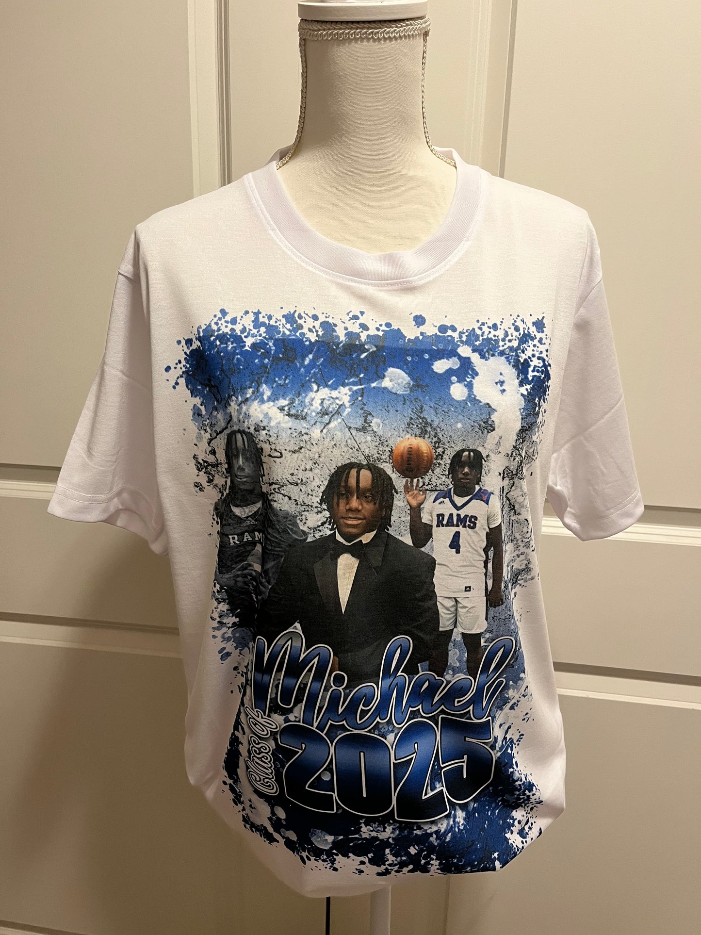 Grad Center Print T-Shirt