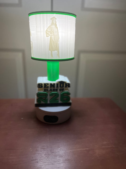 3d Printed Mini Grad Lamp 3d Printed Mini Grad Lamp