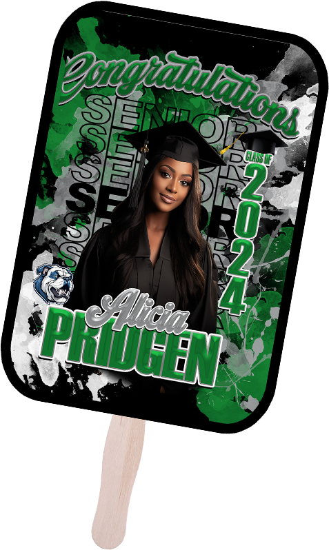 Grad Fans (Set of 5)