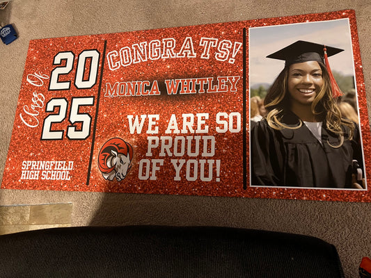 Custom Grad Banner Custom Grad Banner