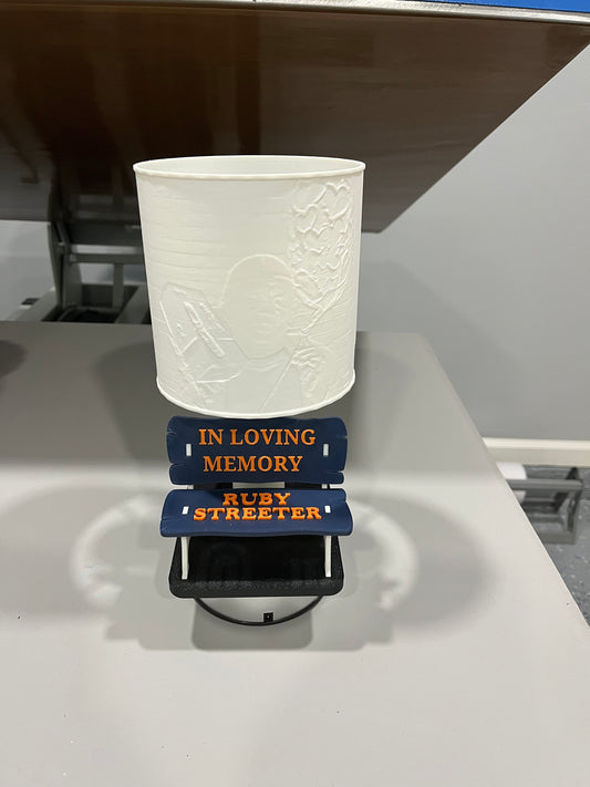 3D Mini Memorial Bench Lamp 3D Mini Memorial Bench Lamp