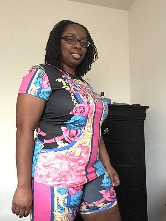 Women's Short Yoga Set Women's Short Yoga Set