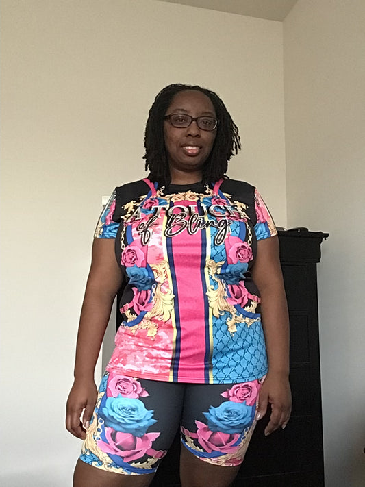 Women's Short Yoga Set Women's Short Yoga Set