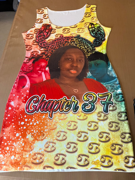 All Over Print Tank Dress All Over Print Tank Dress