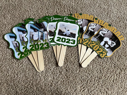 Grad Fans (Set of 5)