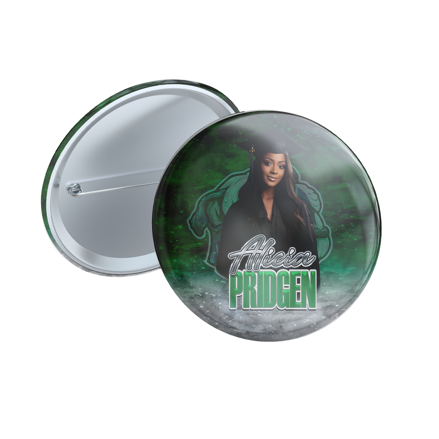 Graduation 2024 Custom Button Set