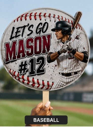 Sports Sign Cutout
