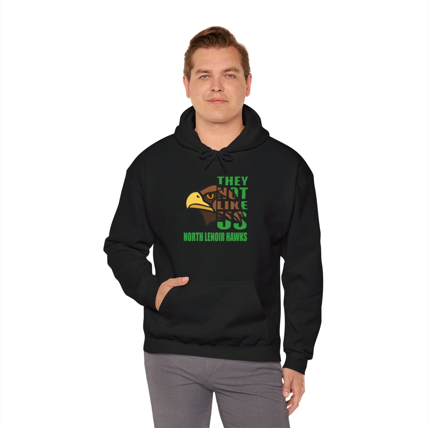 They Not Like Us - NL Hawks - Adult - Hooded Sweatshirt