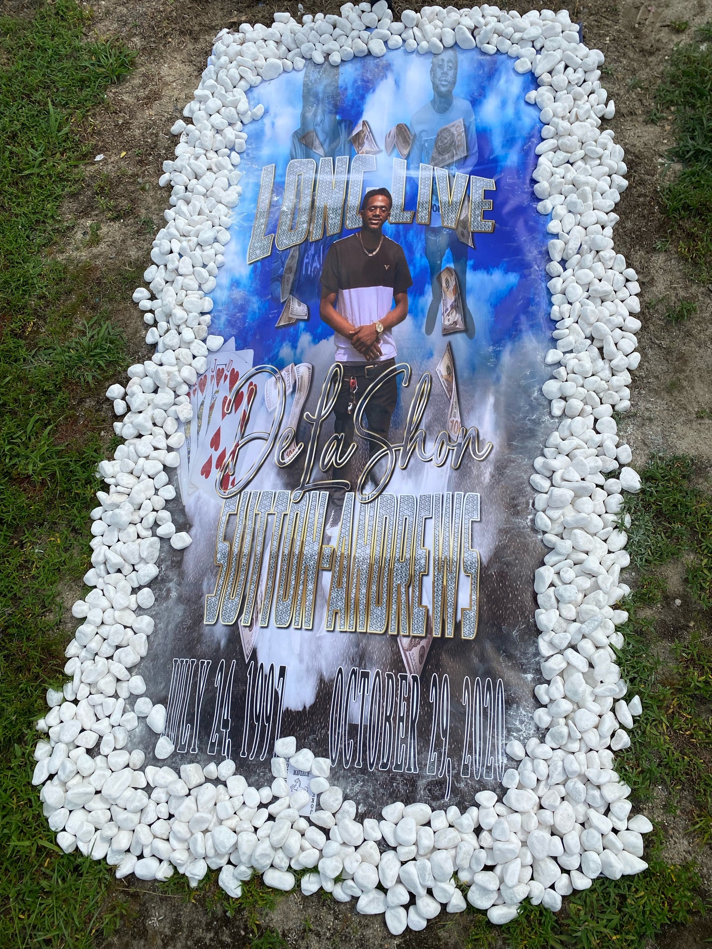 Custom Grave Blankets