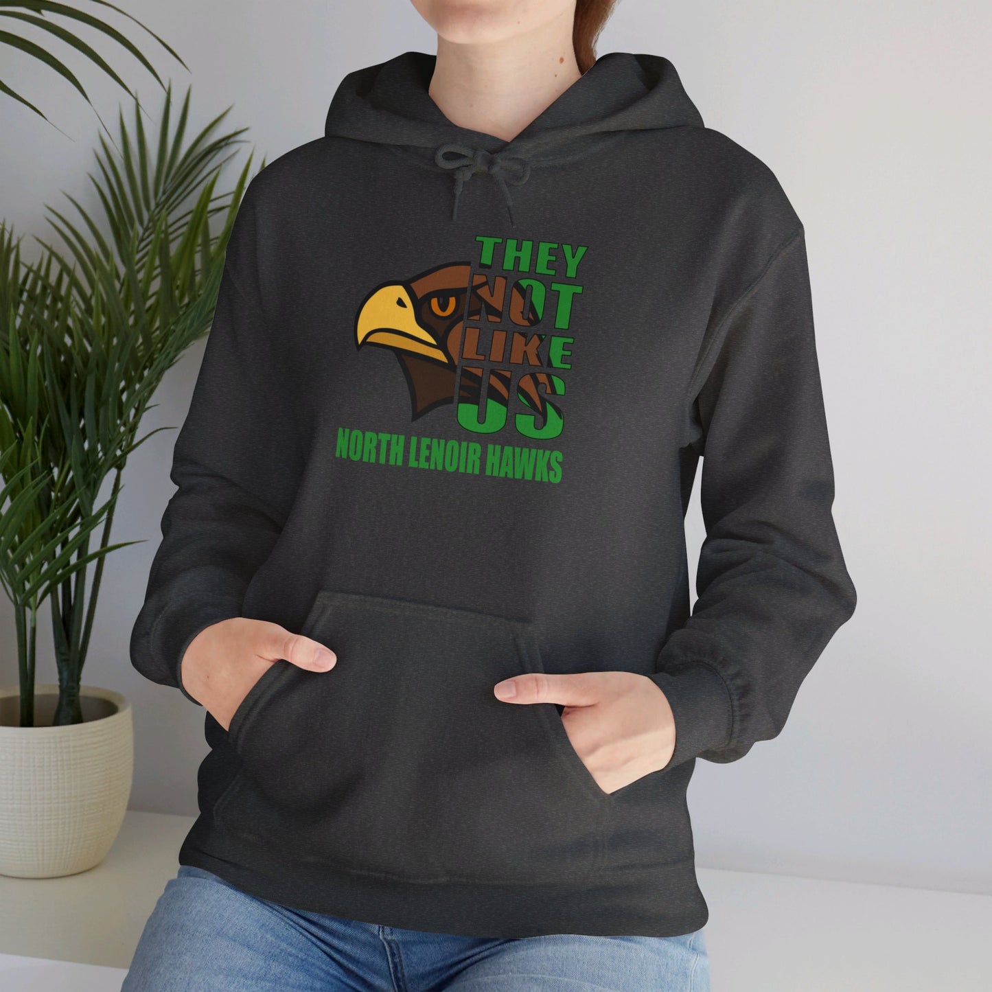 They Not Like Us - NL Hawks - Adult - Hooded Sweatshirt