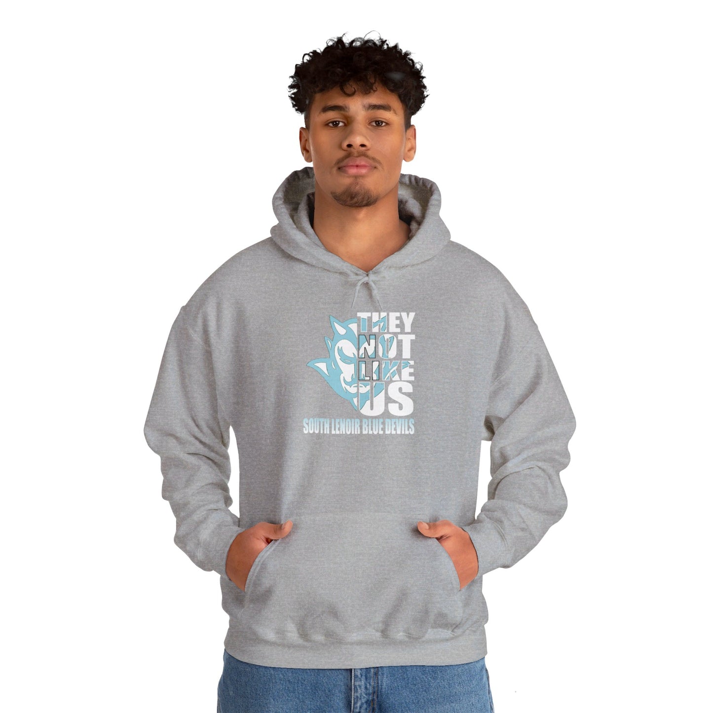 They Not Like Us - SL Blue Devils - Adult - Hooded Sweatshirt