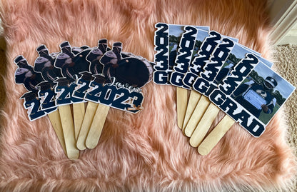 Grad Fans (Set of 5)