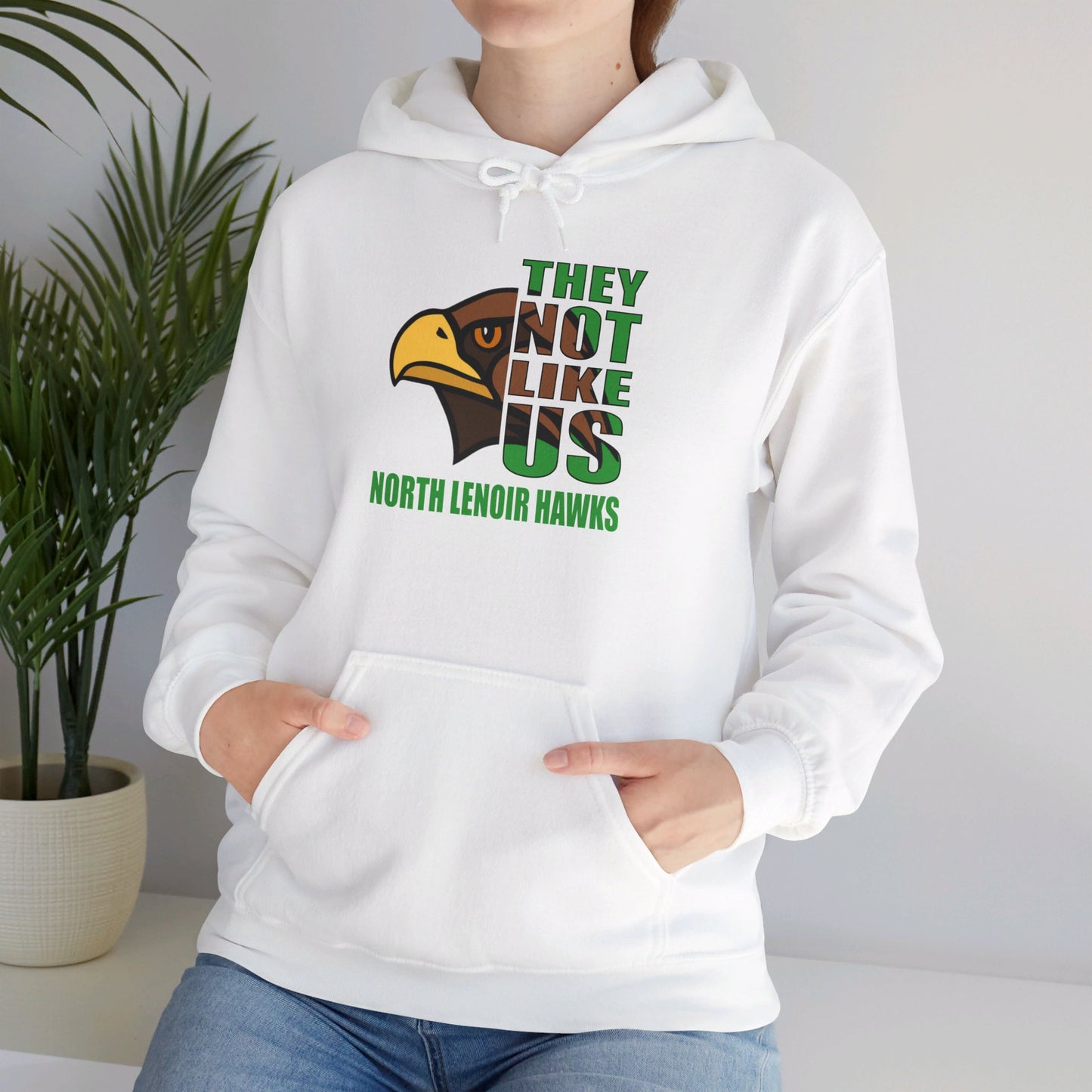 They Not Like Us - NL Hawks - Adult - Hooded Sweatshirt