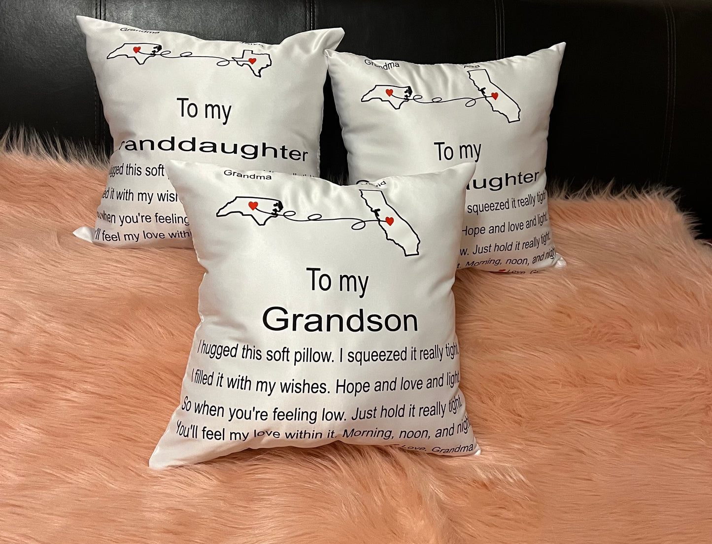 Custom Satin Pillow