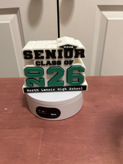 3d Printed Mini Grad Lamp