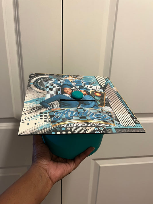 Grad Cap Money Box