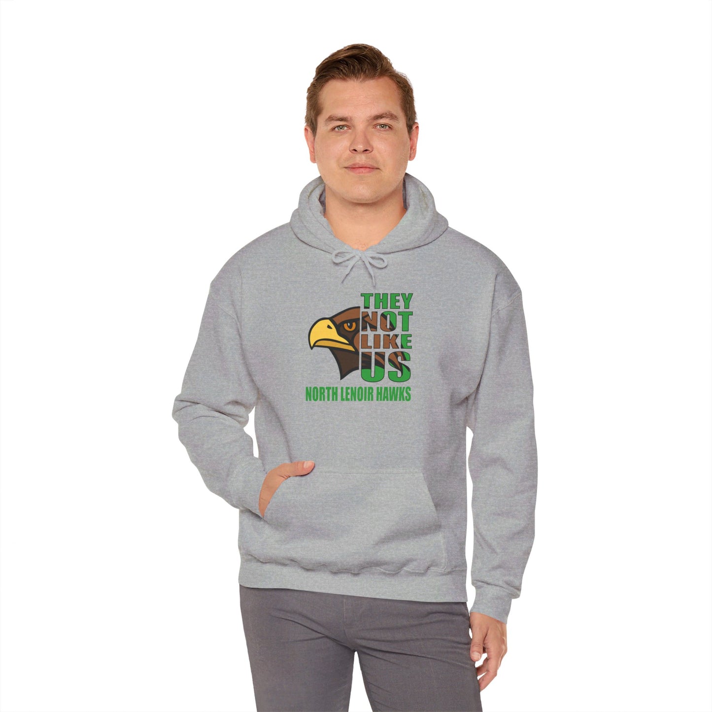 They Not Like Us - NL Hawks - Adult - Hooded Sweatshirt