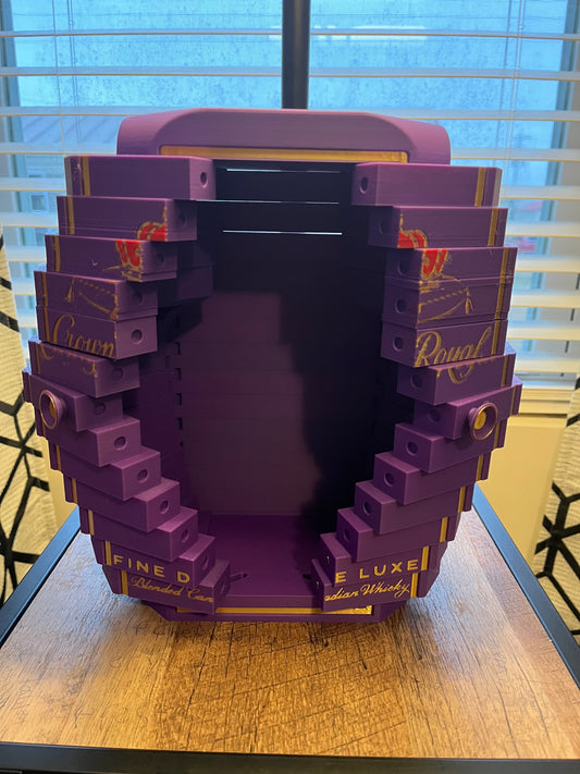 Crown Royal Folding Door Box (750mL bottle)