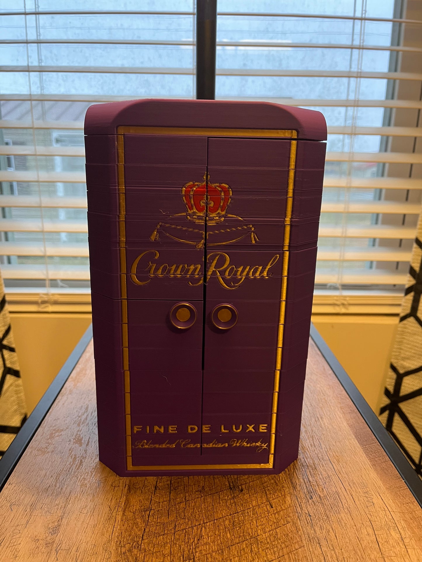 Crown Royal Folding Door Box (750mL bottle)
