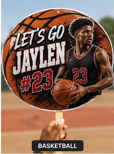 Sports Sign Cutout
