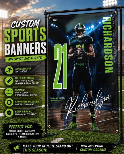 Custom Sports Banners