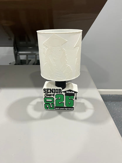 3d Printed Mini Grad Lamp