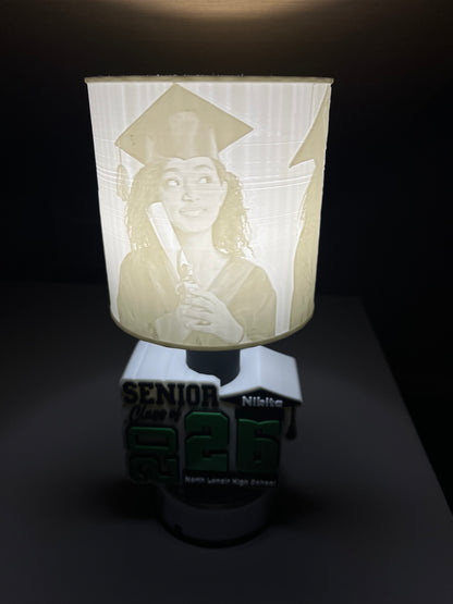 3d Printed Mini Grad Lamp