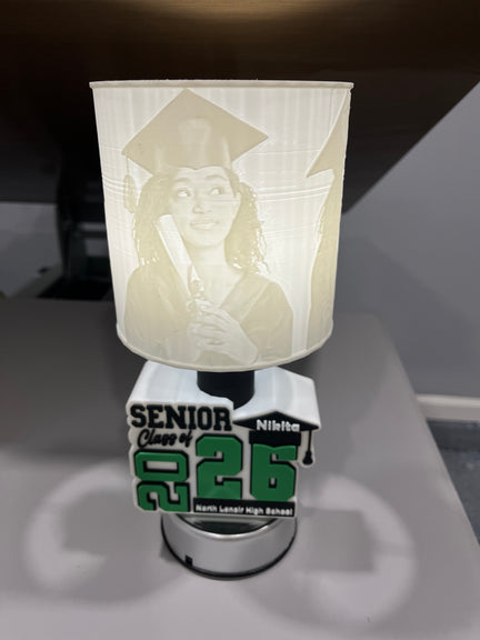 3d Printed Mini Grad Lamp