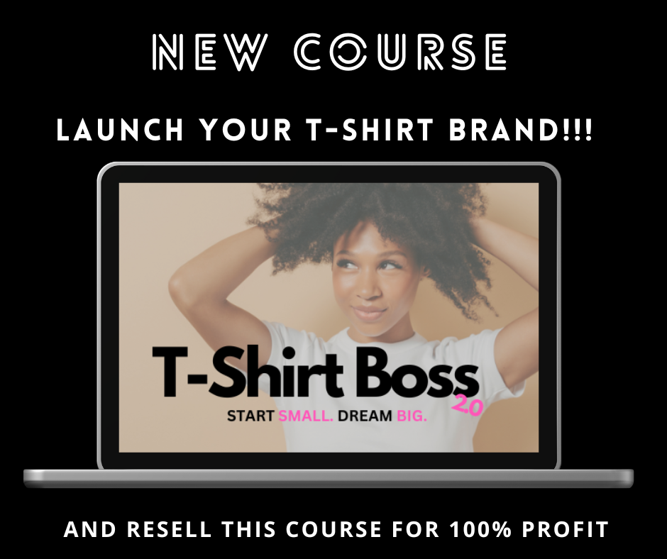 The T-Shirt Boss 2.0 with Master Resell Rights