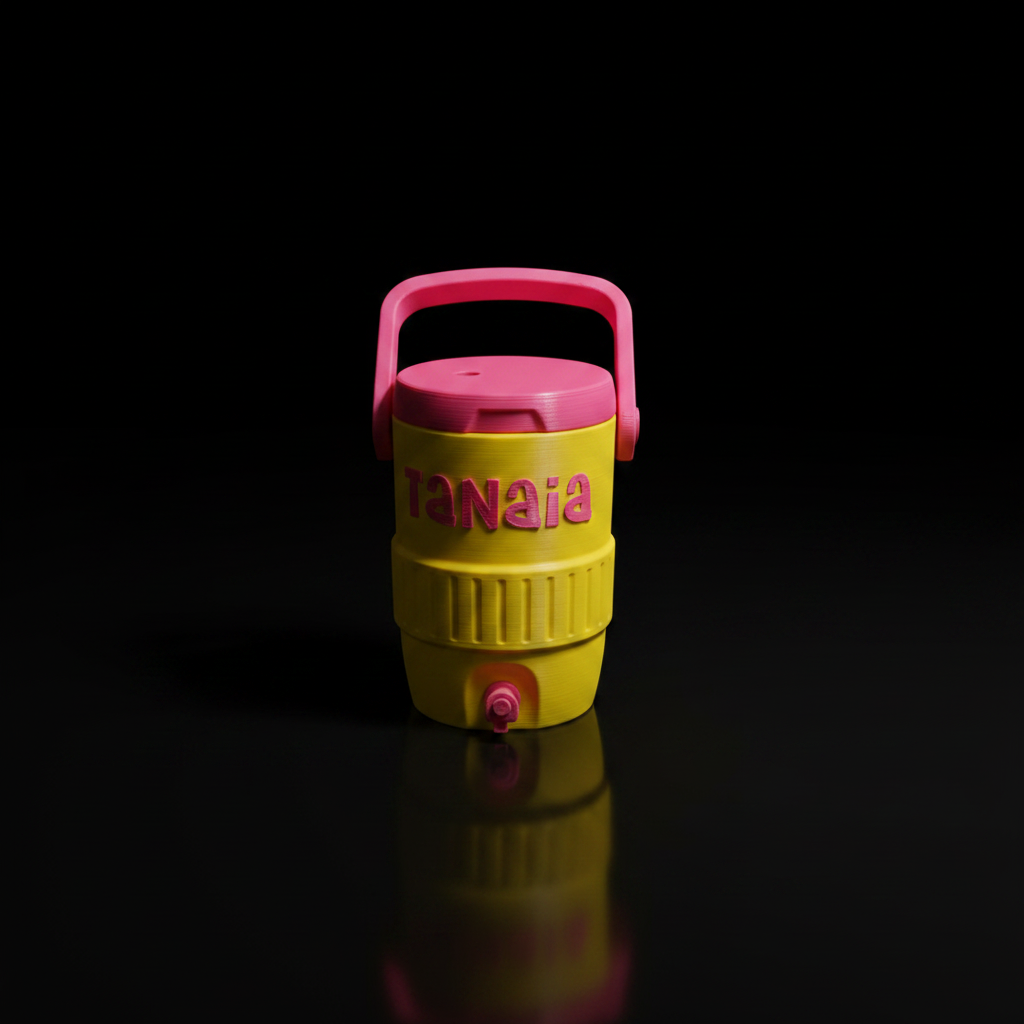 12 oz Soda Can Cooler dark studio mockup