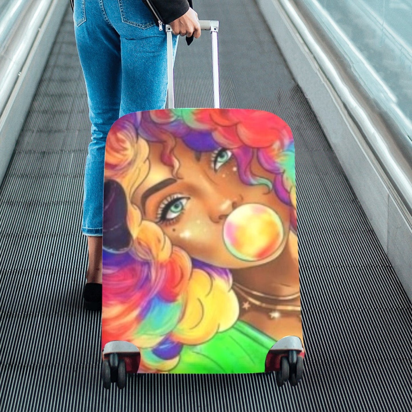 Custom Luggage Cover/Large 26"-28"