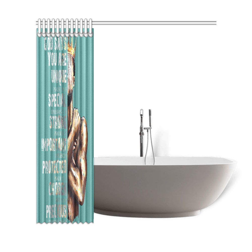 Custom Shower Curtain 69"x72"