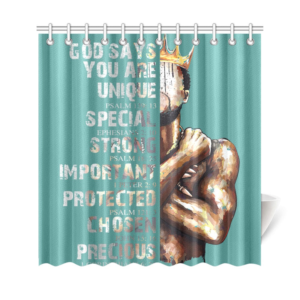 Custom Shower Curtain 69"x72"