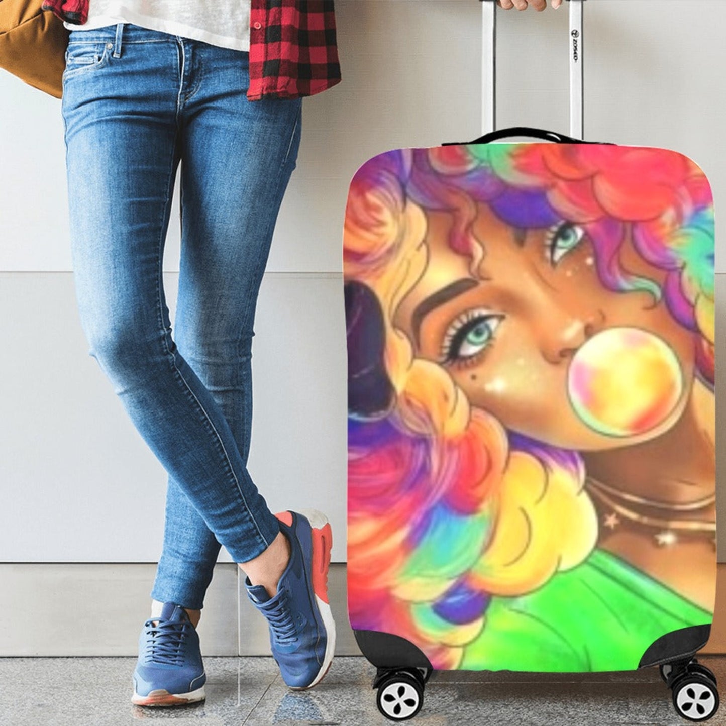 Custom Luggage Cover/Large 26"-28"